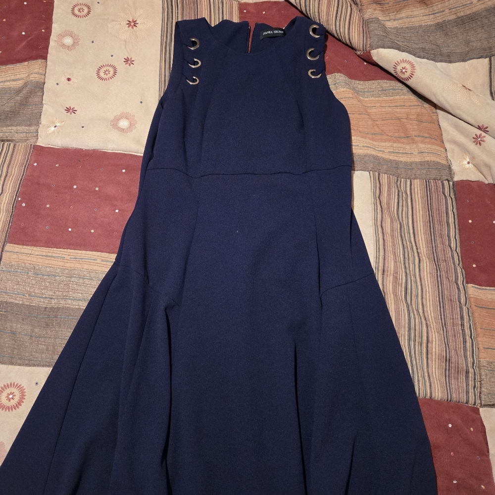 Calvin Klein Midnight Blue Midi Dress
